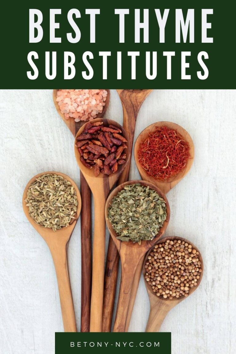 10 Substitutes For Thyme To Use In A Recipe (Fresh & Dried Herbs)