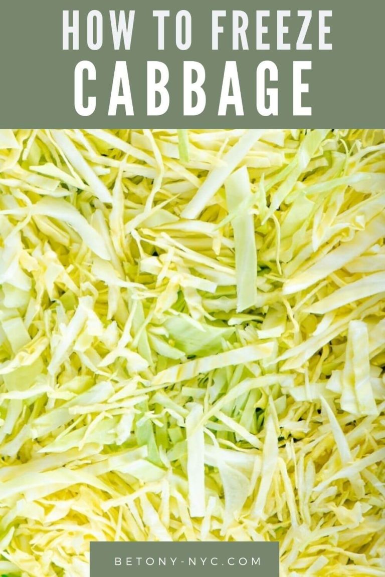 Can You Freeze Cabbage? {Yes! Here's 3 Ways To Freeze It} Betony