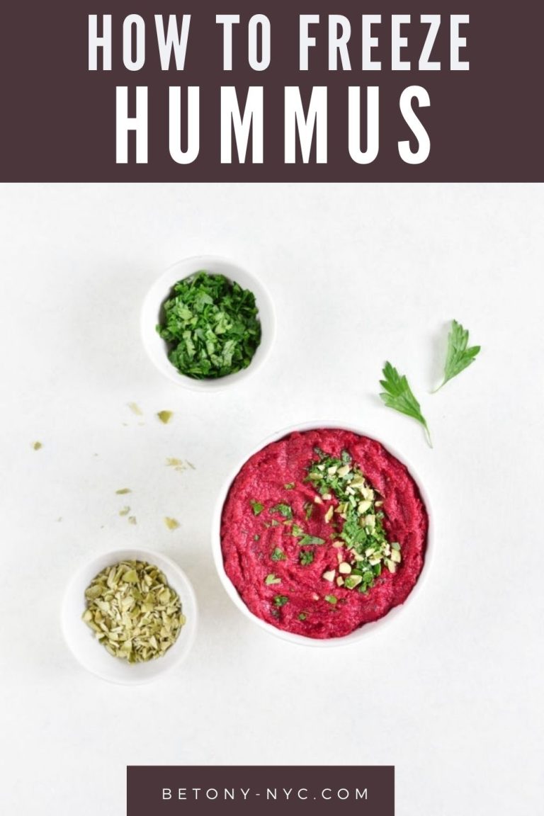 Can You Freeze Hummus? {Yes, Here're 3 Ways To Freeze It} Betony