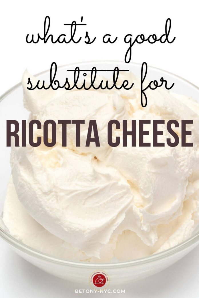 What's The Best Substitute for Ricotta Cheese? {21 Options + Photos}