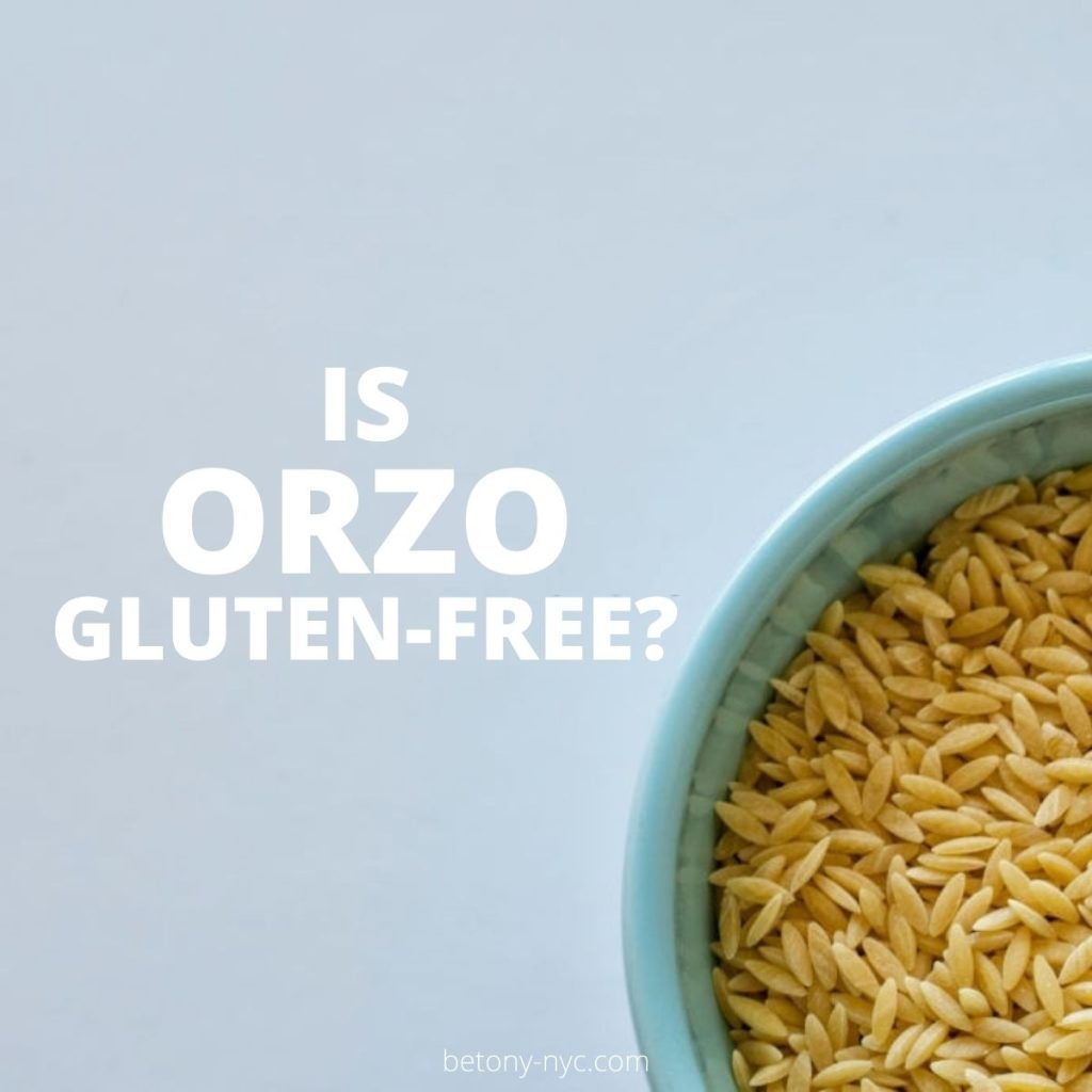 Is Orzo Glutenfree? How Health Is Orzo? {GF Brands + Substitites}