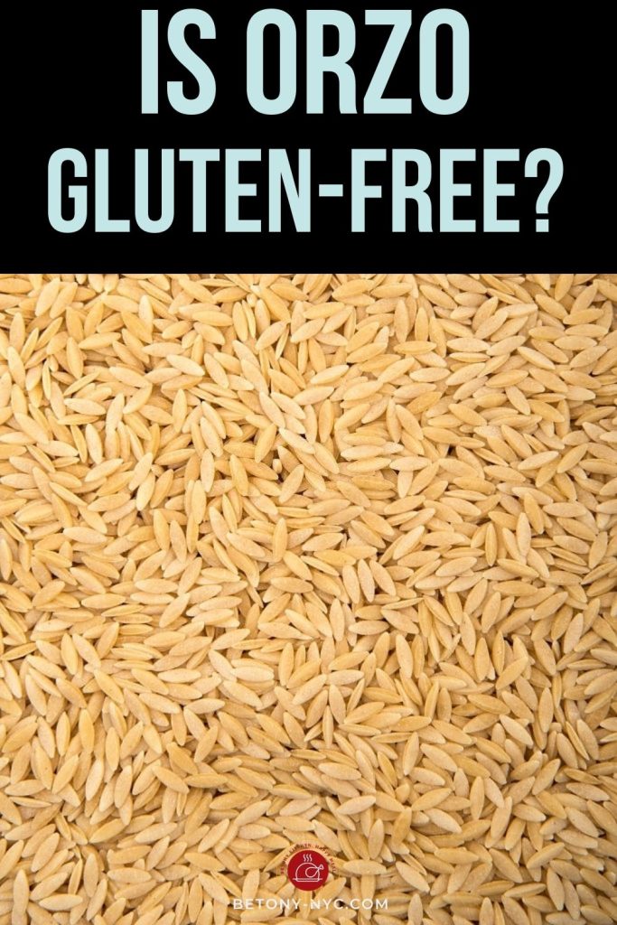 Is Orzo Glutenfree? How Health Is Orzo? {GF Brands + Substitites}