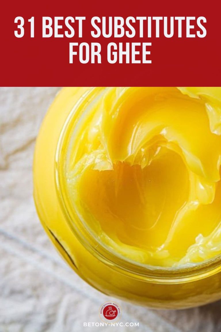 18 Best Ghee Substitutes for Your Cooking Needs Betony