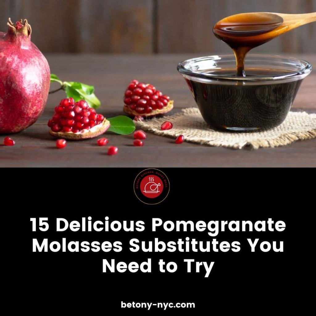 15 Delicious Pomegranate Molasses Substitutes You Need to Try