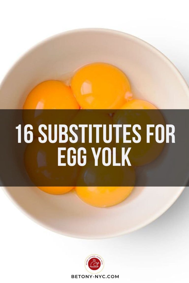16 Substitutes for Egg Yolk That Will Make Your Baking Even Better