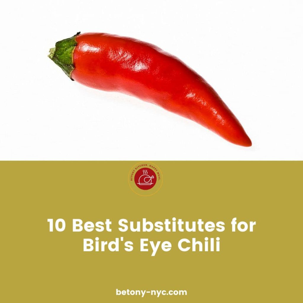 10 Best Substitutes for Bird's Eye Chili Betony