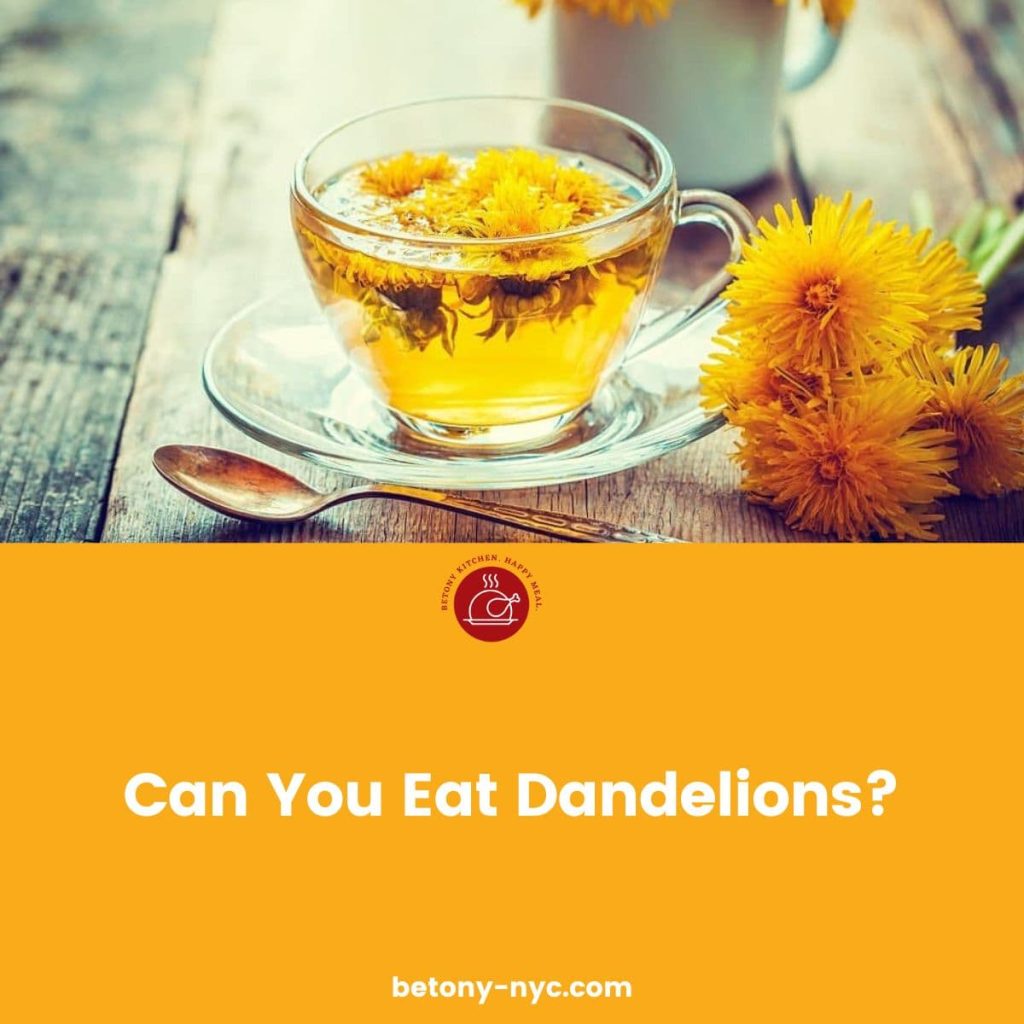 Can You Eat Dandelions? Is It Safe? Betony