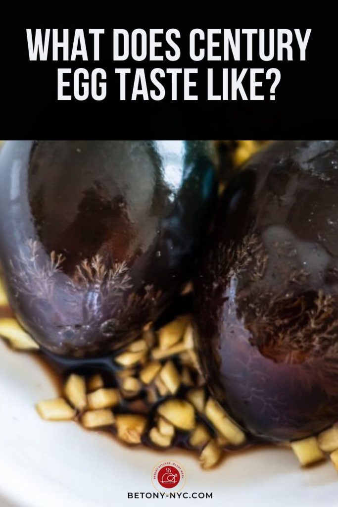 What Does Century Egg Taste Like? Betony